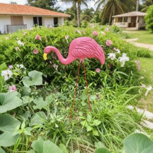 Bird statue for garden