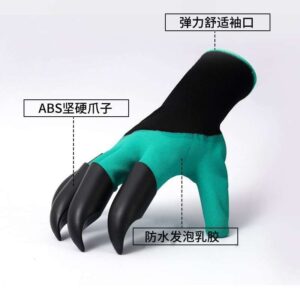 Nail shape realistic hand gloves